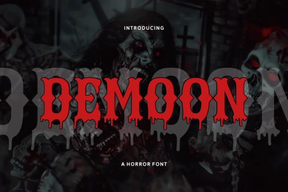 Demoon Font: Bold Display Typography for Campaigns