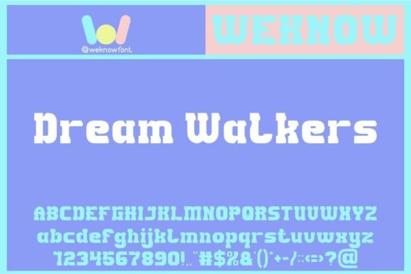 Dream Walkers Font Review: A Web Designer’s Take on a Slab Serif with Vintage Soul