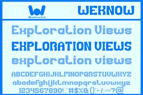 Exploration Views: A Typographic Adventure for Branding