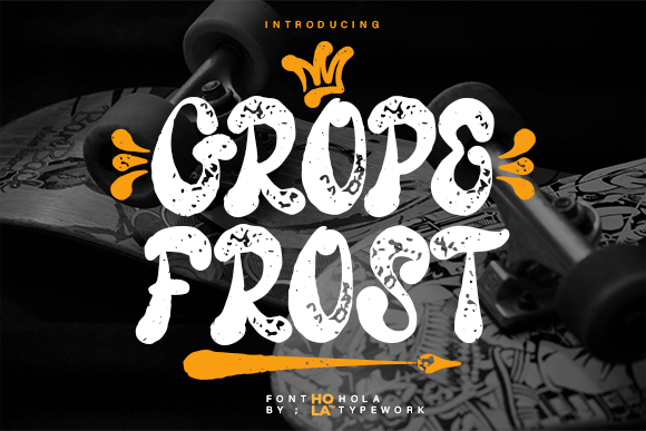 Grope Frost: A Display Font Built for Editorial Storytelling