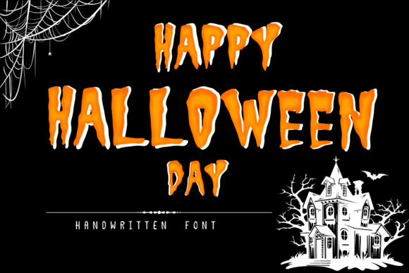 Happy Halloween Day: A Display Font for Digital Design