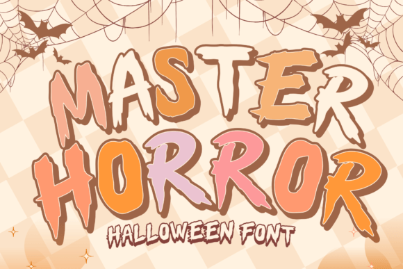 Master Horror: The Perfect Display Font for Handmade Sellers
