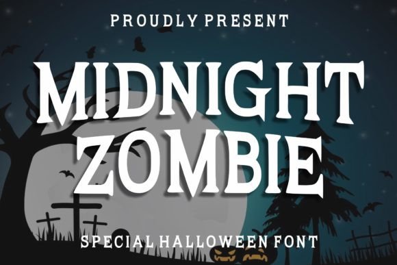 Midnight Zombie Font Review: A Bold Display Typeface for Small Business Branding