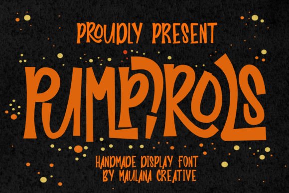 Pumpirols: A Handmade Display Font for Digital Design