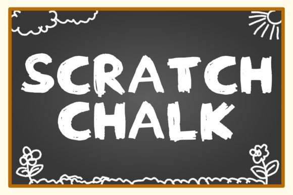 Scratch Chalk: A Display Font That Feels Like Real Chalk