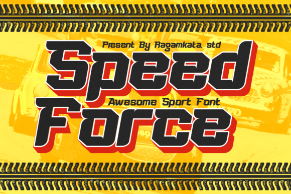 Speed Force Font: Bold Energy for Your Craft Projects