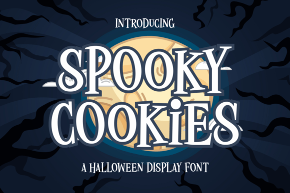 Spooky Cookies: A Playful Serif Font for Whimsical Brand Designs