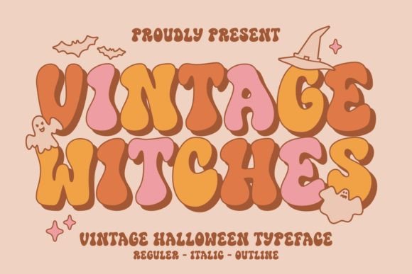 Vintage Witches Font Review: A Designer’s Take on Retro Halloween Type