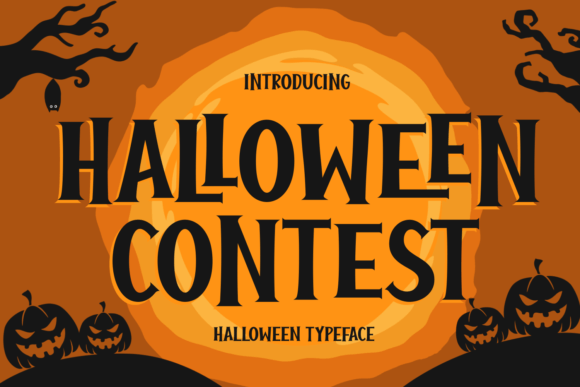 Why Halloween Contest Is the Bold Display Font Your Seasonal Project Needs